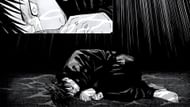 Megumi falling into despair after Gojo's death (Image via Gege Akutami/Shueisha)